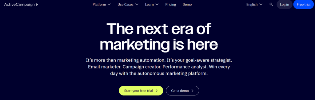 Best tools supporting personalized onboarding - #4 Active Campaign