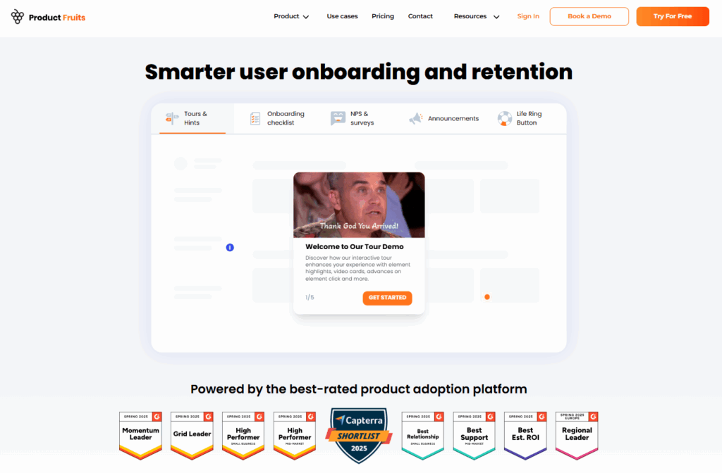 Best tools supporting personalized onboarding - #1 Product Fruits