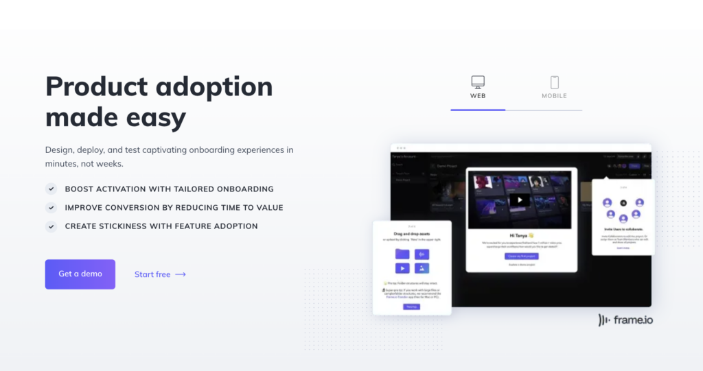 product tour software appcues
