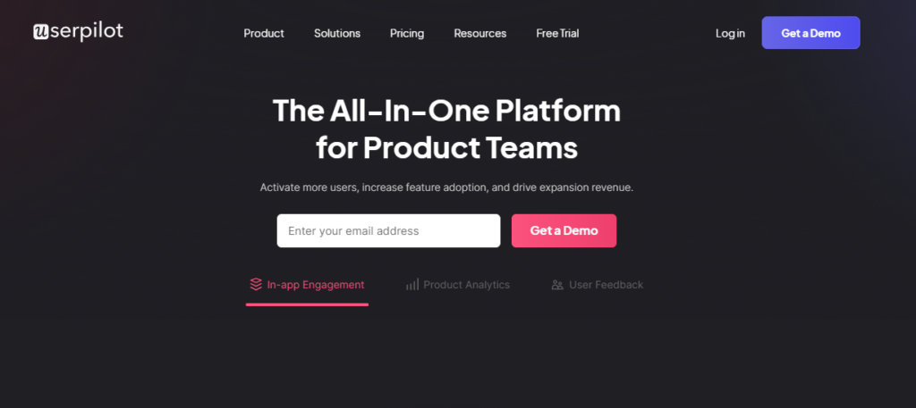 product tour software userpilot 