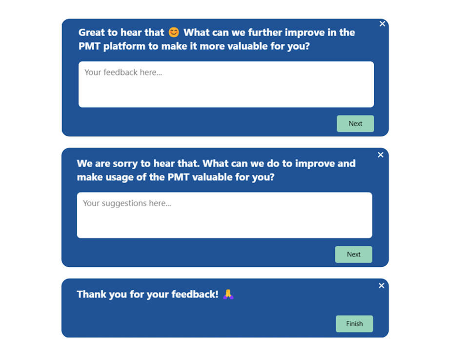 Tracking NPS Score - Retail solutions example 2