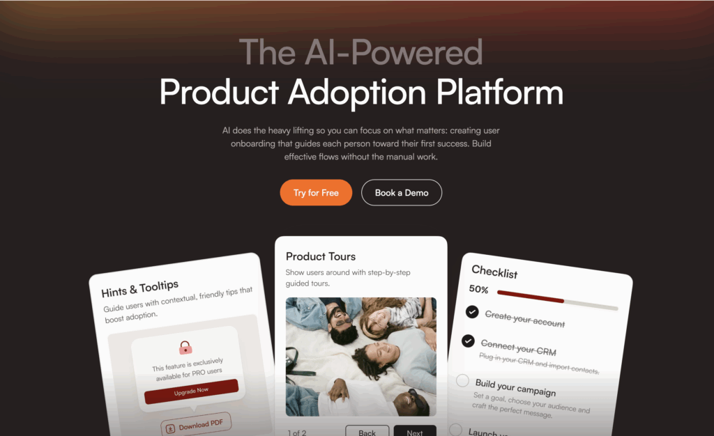 Product Tour Software for Non-Technical Teams - No-Code Solutions - 1